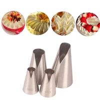 480580s580686 confectionery cake nozzles cream decoration fondant flower icing piping pastry tips bakingpastry tools