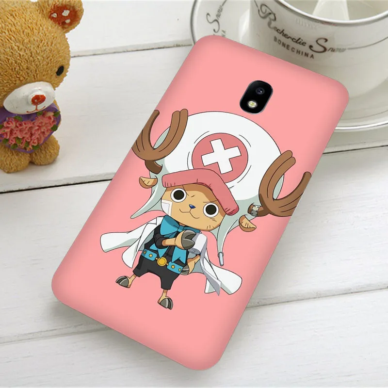 Аниме One Piece Luffy Law Chopper мягкие чехлы для Samsung Galaxy A5 A10 A40 J3 J5 J6 2016 2017 2018 S7 S8 S9 S10 Plus Note 8 |