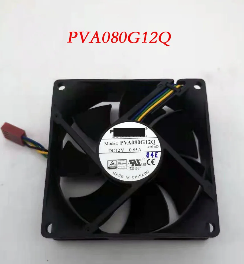 

Для Emacro для Foxconn PVA080G12Q DC 12V 0.65A 4-проводной 80x80x25 мм вентилятор охлаждения сервера
