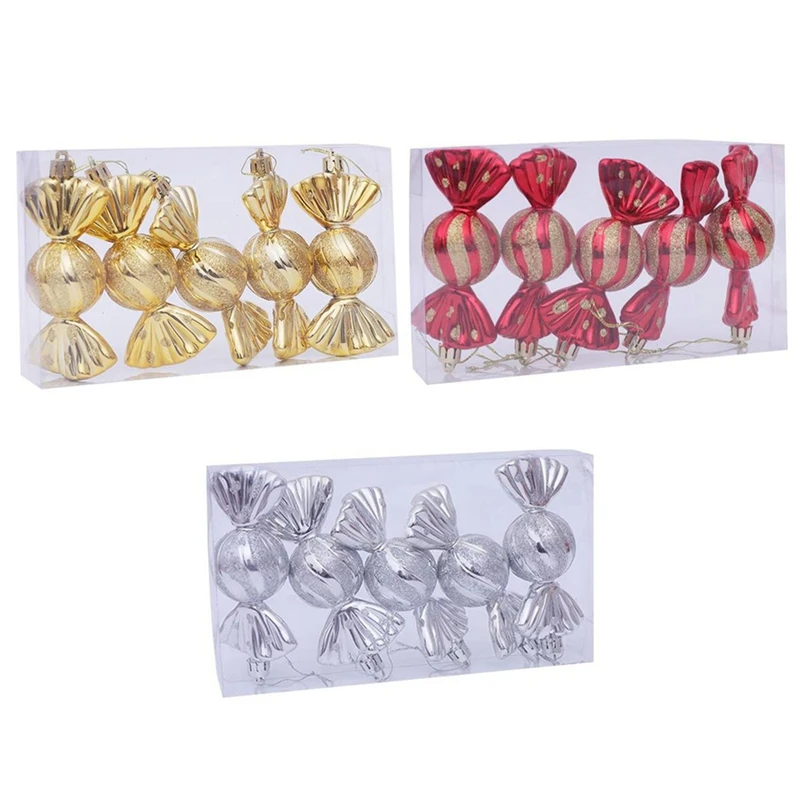 

Рождественская подвеска в форме конфет, украшение для рождественской елки, Рождественский Декор для дома