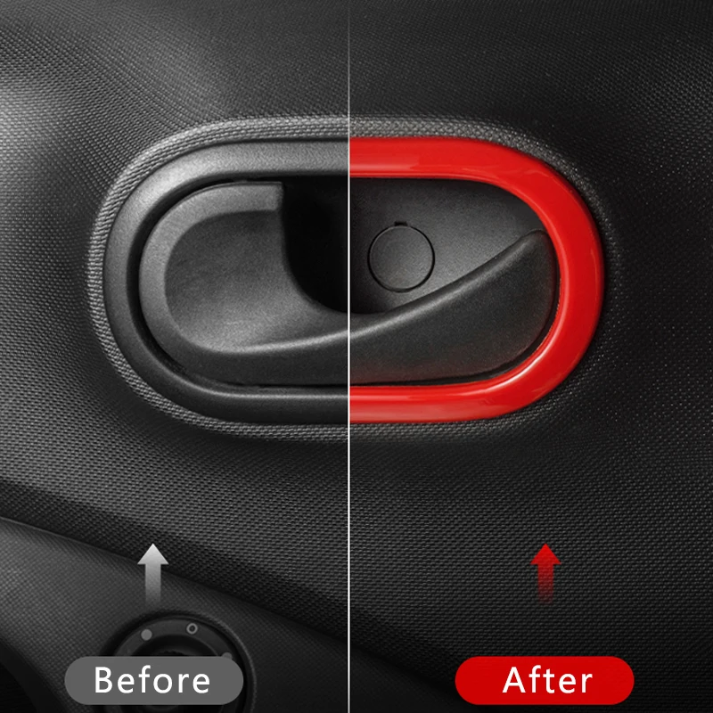 Автомобильная ручка дверной ручки наклейка крышка чаши Оболочка украшение для