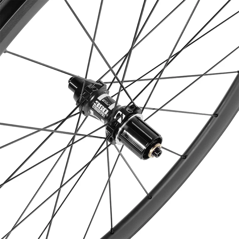 Günstig WIEL Carbon Rim Brems Road Laufradsatz 24mm 30mm 40mm 50mm 100 × 130mm 700C Fahrrad V Bremse Rennrad Wettbewerb Laufradsatz