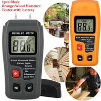 wood moisture meter hygrometer timber damp detector tree digital lcd displayer humidity tester suitable for firewood cardboard