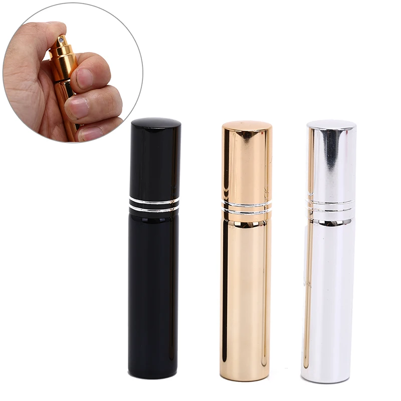 

Mini Travel Refillable Perfume Container Empty Cosmetic Atomizer Bottle For Spray Bottles Superior Women Makeup Tools 10ML