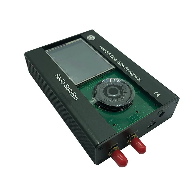 Online 2,4 Zoll 240*320 RGB LCD Display Neueste Version Portapack Für HACKRF EINE SDR Software Definiert Radio + Metall Fall + 0.5ppm TXCO