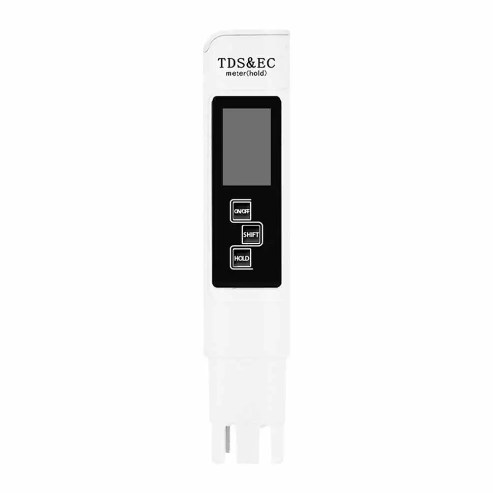 3 in 1 TDS EC Meter Temperature Digital LCD Tester Pen Water Purity Filter 4Different Modes Testing Level | Инструменты