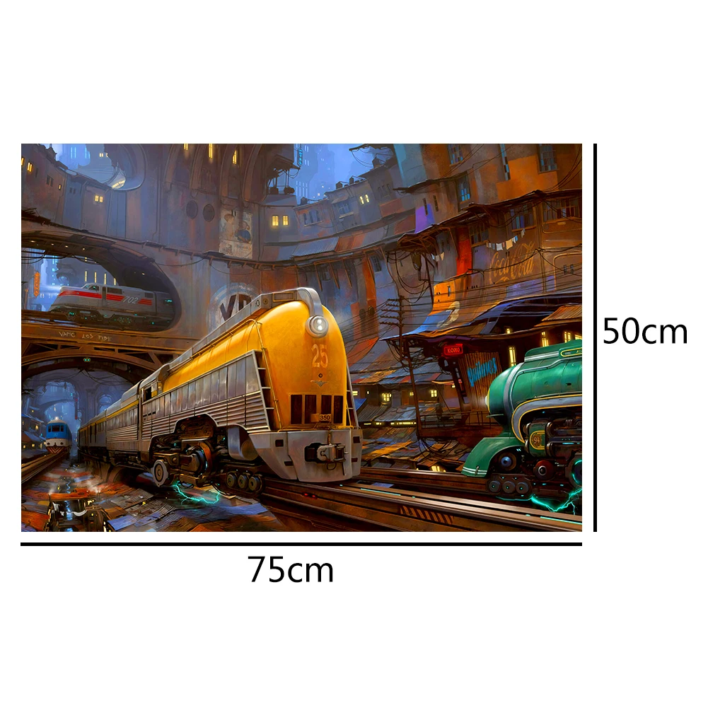 

Picture Mini Intelligent Educational Toy 1000pcs DIY Still Life Scenery Jigsaw Paper Puzzle Educational Toys Kids Adults