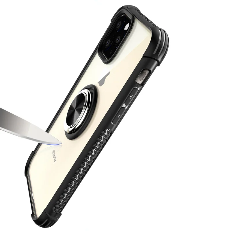 Полная защита воздушной сумки Мягкий ТПУ Прозрачный чехол для Iphone 11 Pro Max X XS XR 6 7 6S 8