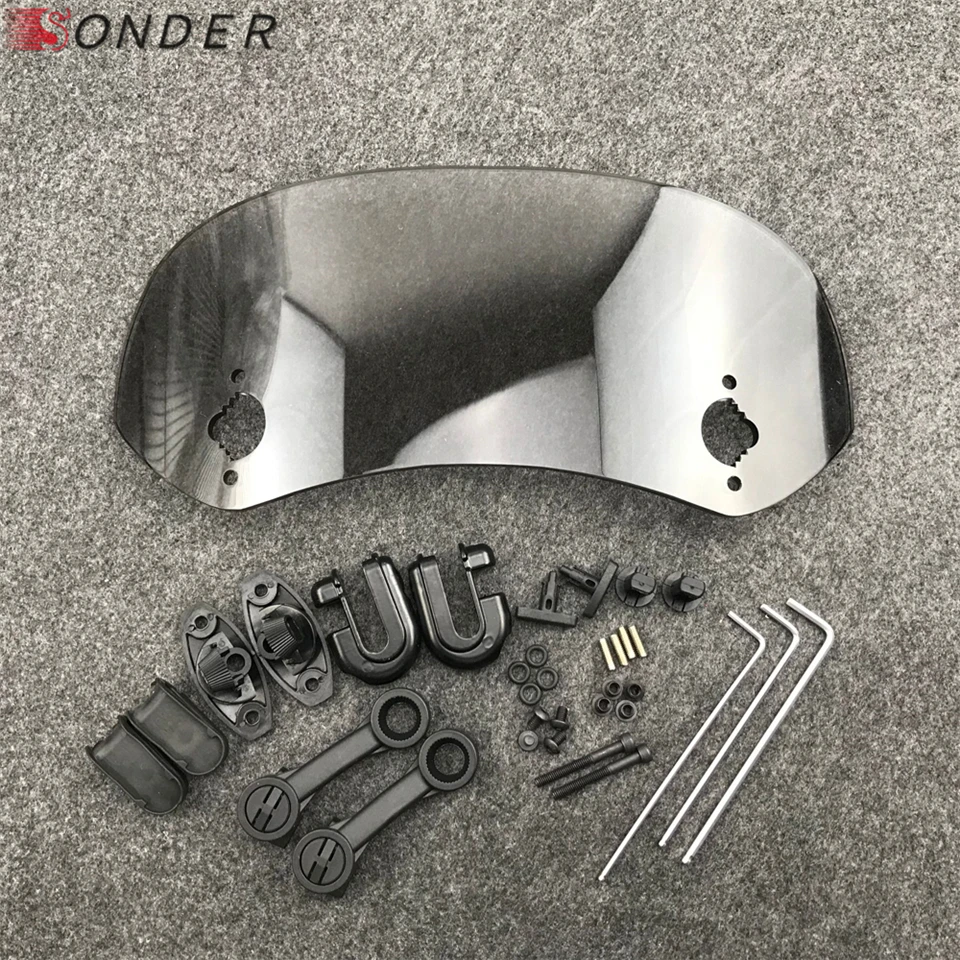 Adjustable Wind Screen Windshield Spoiler Air Deflector for Honda BMW YAMAHA HONDA X ADV SUZUKI DUCATI KYMCO AK550 SYM VESPA | Автомобили