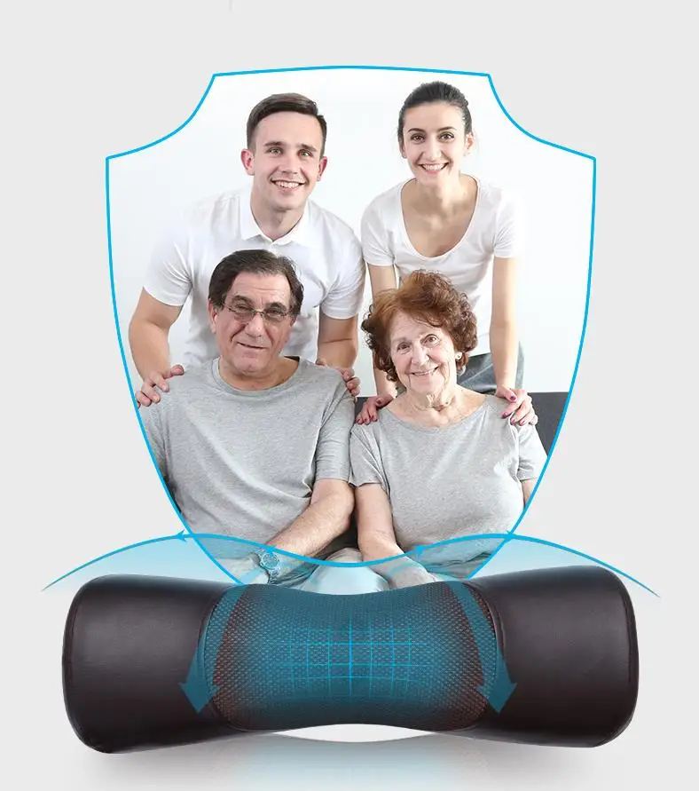 Шейная подушка для поддержки позвоночника ремонт коррекция тяги массажная