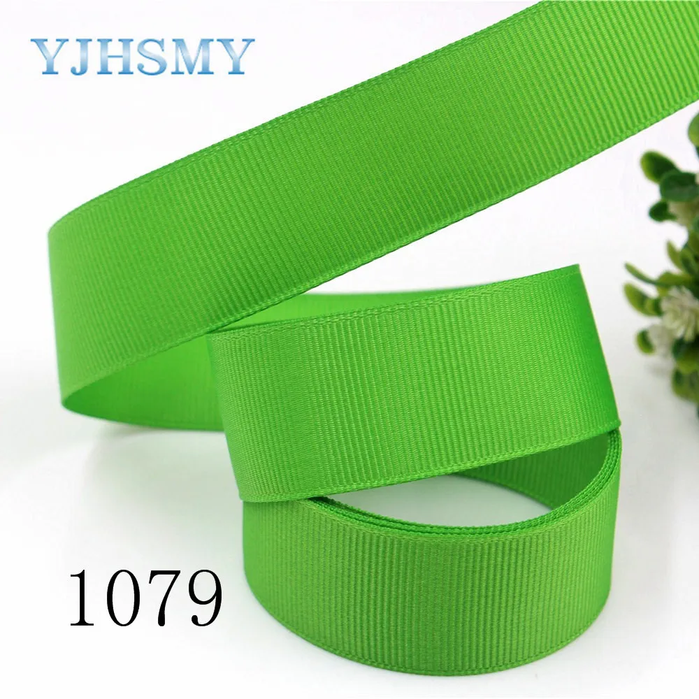 YJHSMY J-181014-4 25 мм 10 ярдов одноцветные ленты с принтом ручной работы аксессуары для