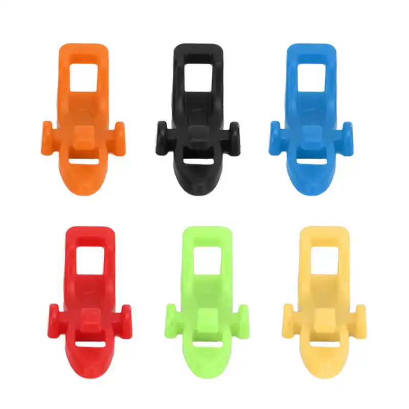 Удилище для рыбалки с крючком-хранителем приманки для рыбы с держателями наживки из эластичного резинового кольца трех размеров, на открытом воздухе, из полимера АБС.