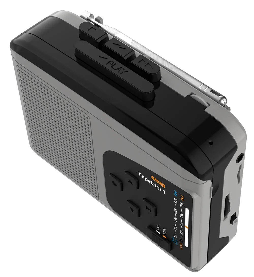 Оригинальный Кассетный проигрыватель Ezcap Walkman AM/FM запись радио преобразователь
