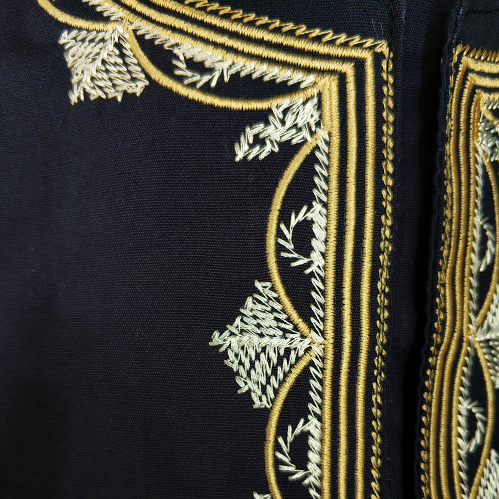 

Dashiki Fashion Men`s Short Tunic Africa Embroidery Tops African Clothes