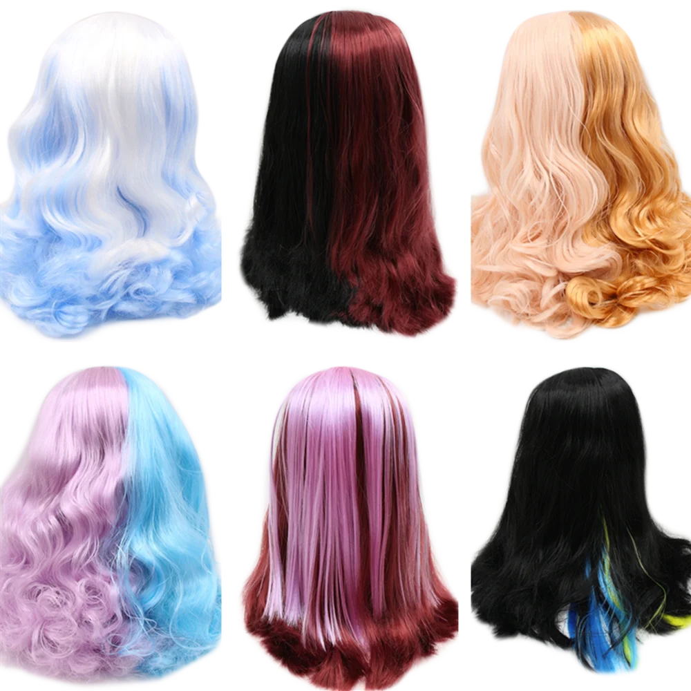 RBL ICY DBS Blyth кукла для головы красочные волосы парики включая жесткий эндоран серия