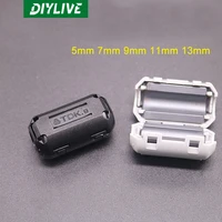 diylive 4pcs oem anti jamming shielding jammer demagnetizing ring clasp filter shielding magnetic ring