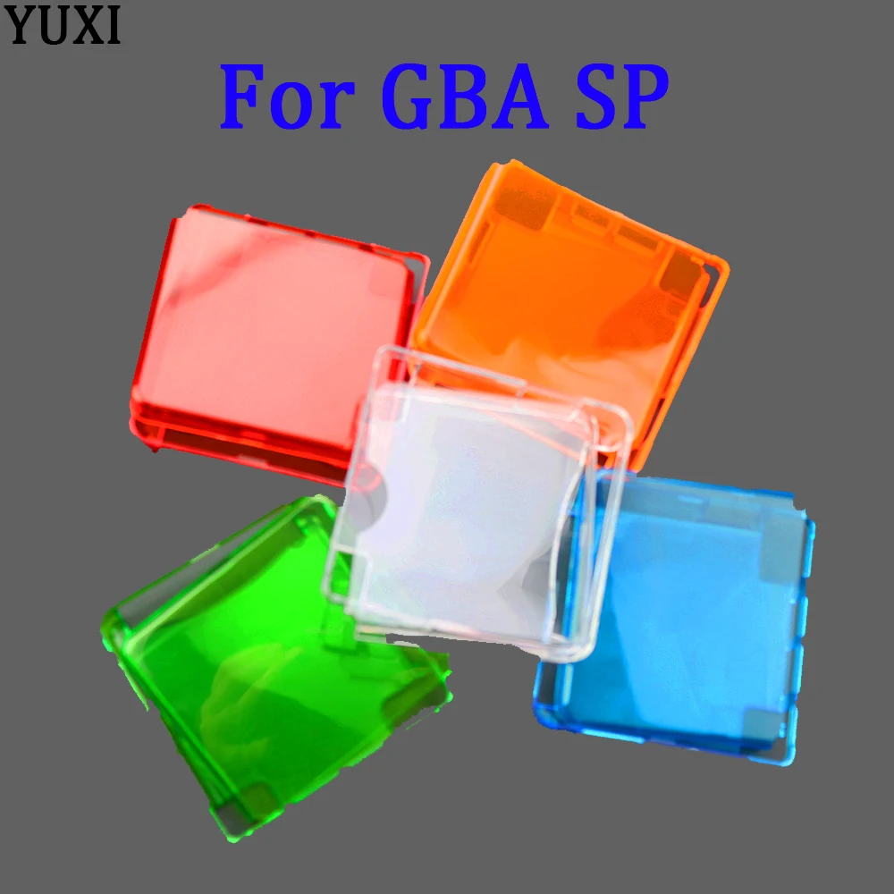 

Прозрачный пластиковый защитный чехол YUXI 25 комплектов для GBA SP