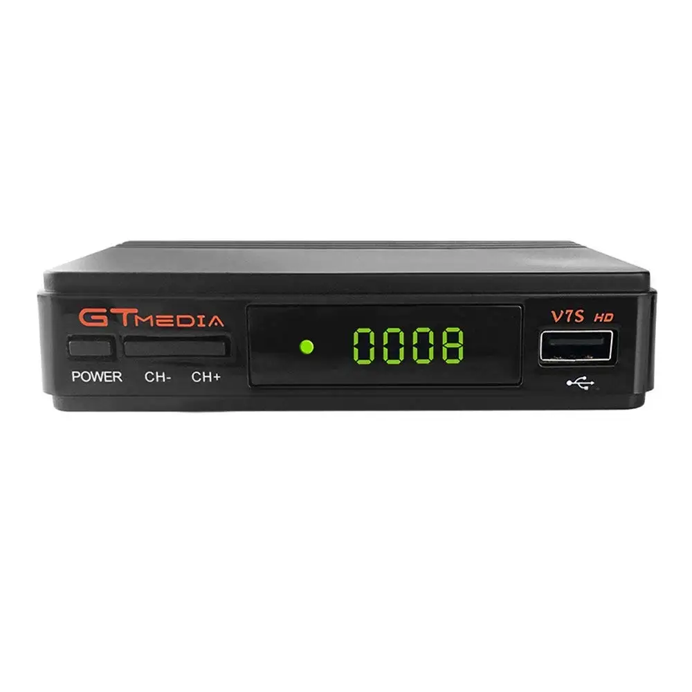 1 год Испания Европа Cline GTMEDIA V7S HD DVB S2 1080P спутниковый ТВ приемник + USB wifi Бразилия