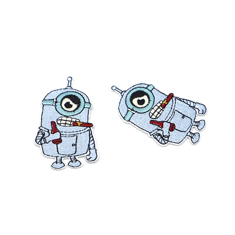 2 шт мультфильм аниме банан вышивка патч железо на патчи для одежды DIY аксессуар