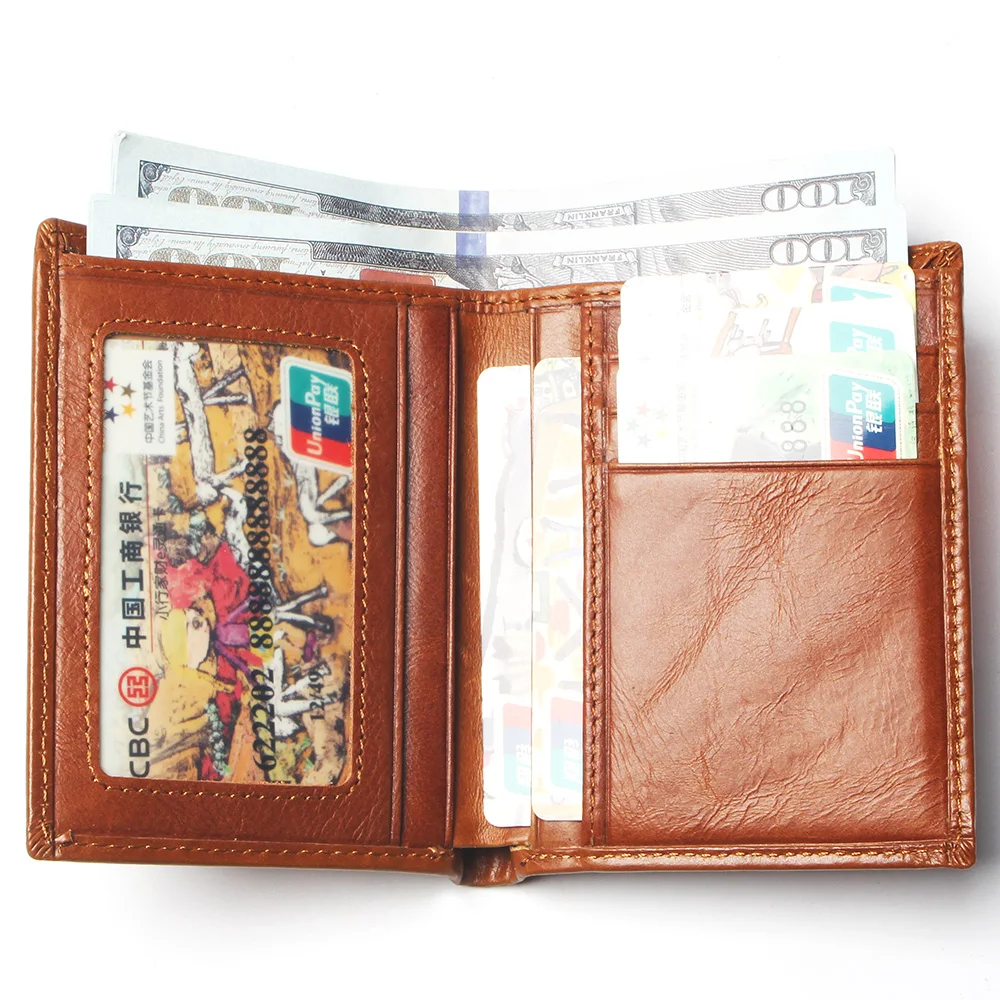 Мужской модный тисненый кошелек из натуральной кожи с узором скорпиона мужской