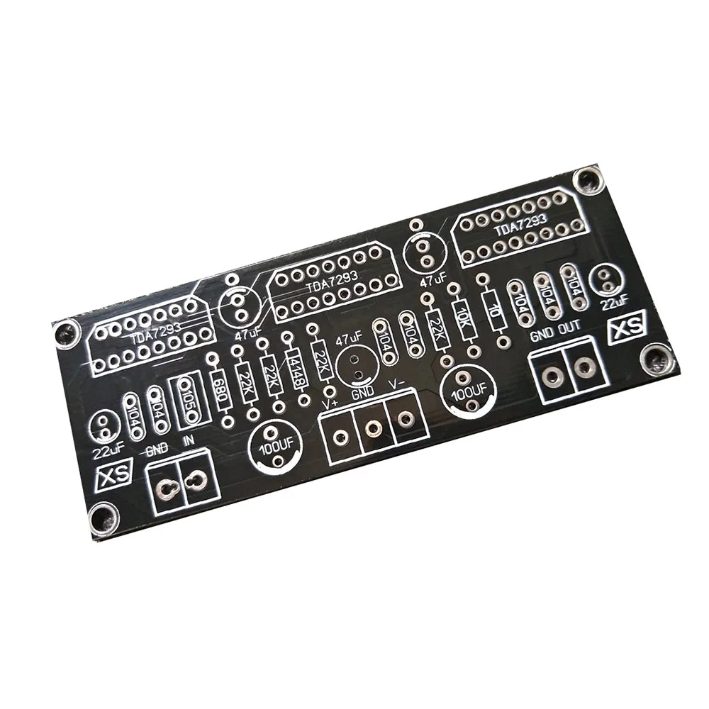 Комплект для самостоятельной сборки Lusya TDA7293 Плата усилителя звука три