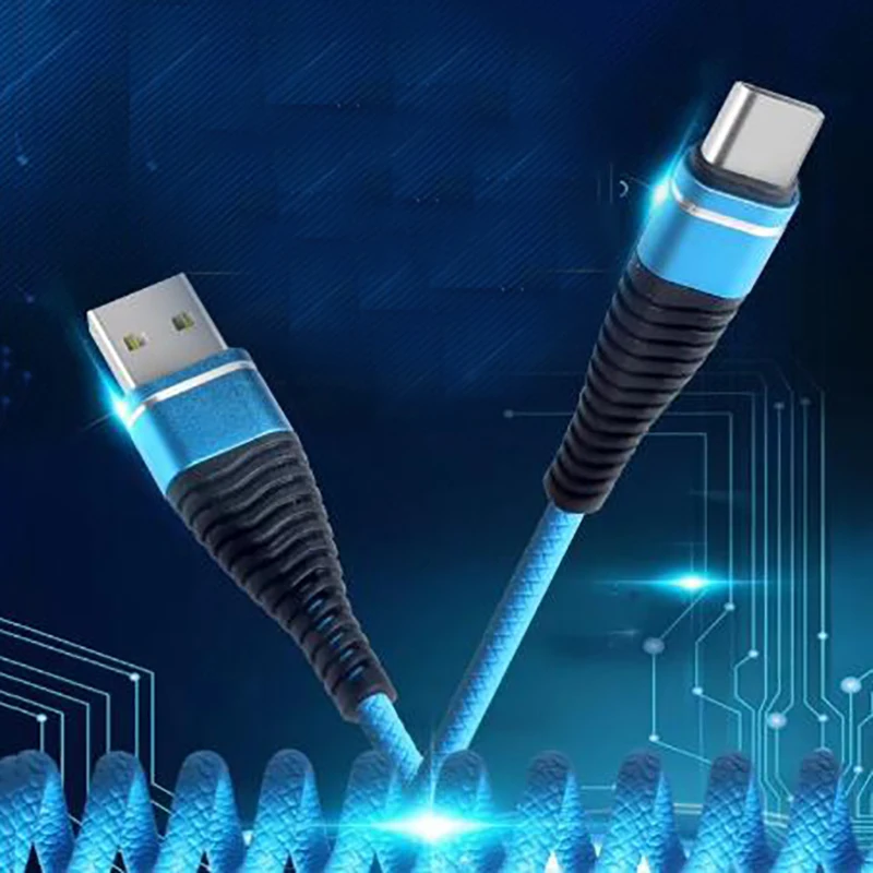 1,2 м выдвижной пружинный Спиральный Micro USB кабель для iPhone samsung Android мобильный телефон Быстрая зарядка usb type C кабель провод шнур