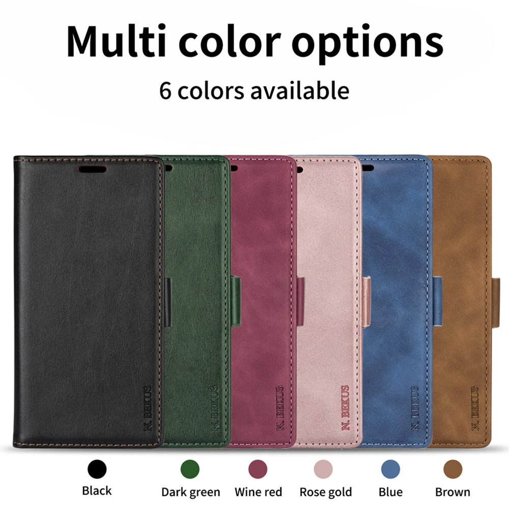 

Flip Wallet Case For Huawei P40 P30 P20 Y6 Y7 Psmart 2019 2021 Mate 10 20 30 40 Lite E Pro Y7P Y7A Nova 6SE 3E 4E Phone Cover