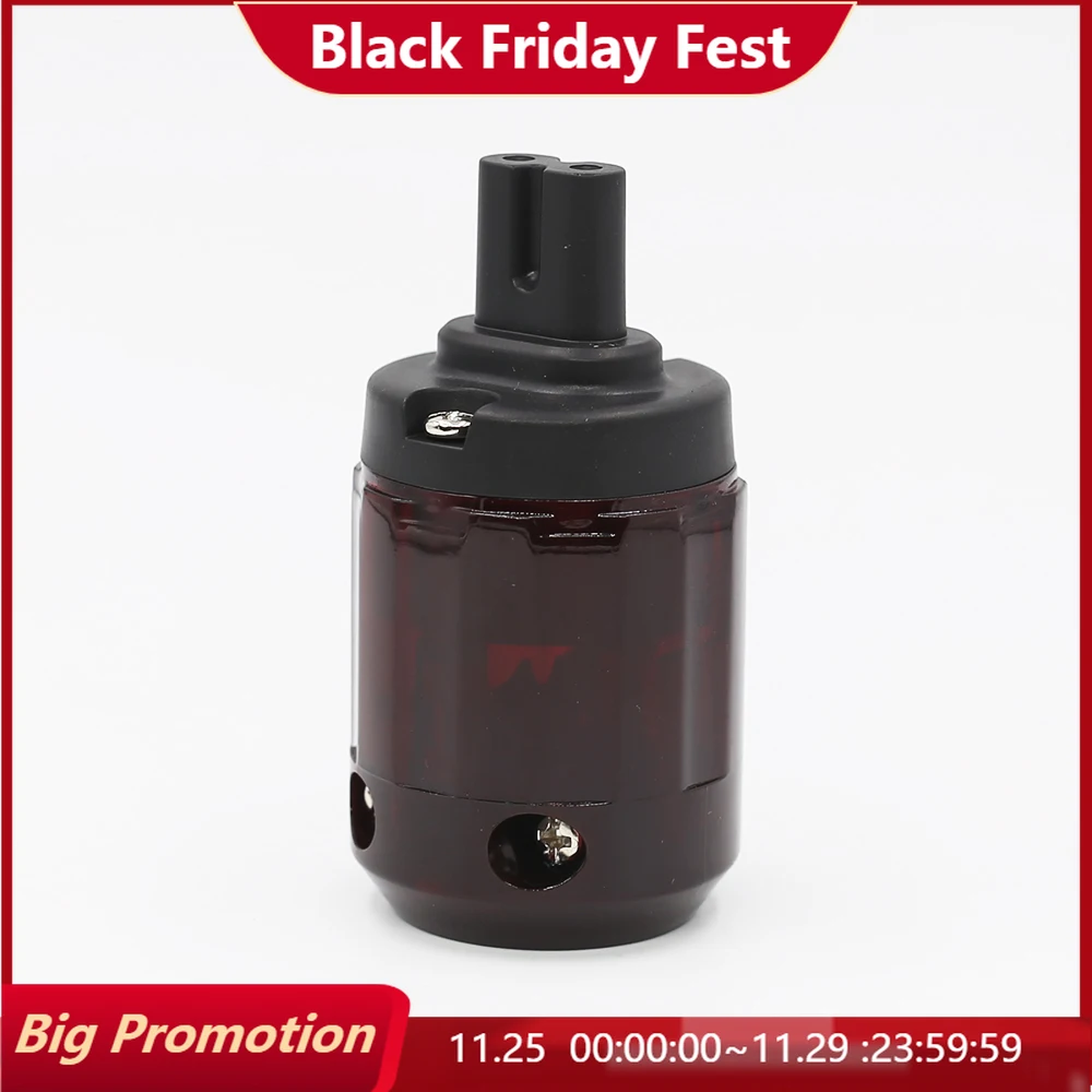 Pcs Hifi C-079 Figure 8 IEC C7 Plug Audio Power Cable Female Electrical Socket Adapter Connector | Электроника