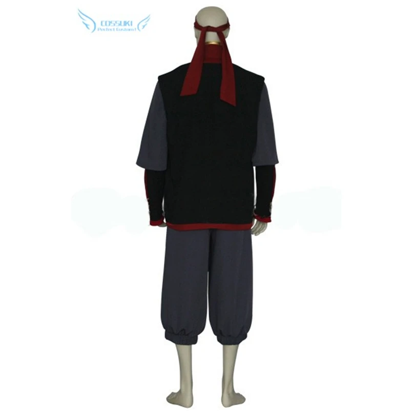 Аватар высокого качества последняя Униформа AirBender Aang карнавальный костюм