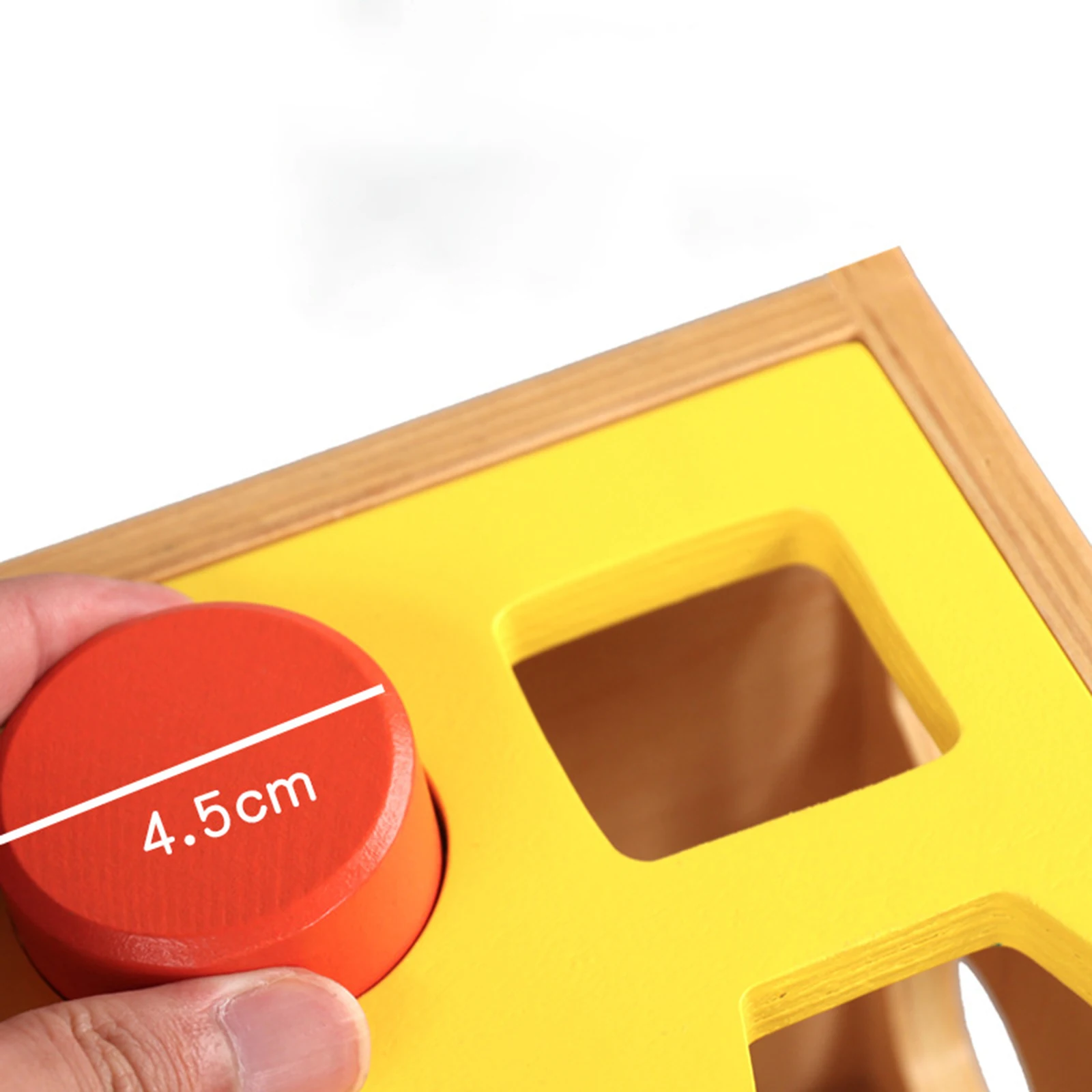 

Wood Shape Sorting Puzzle Match Up Game Montessori Toys Education Toy