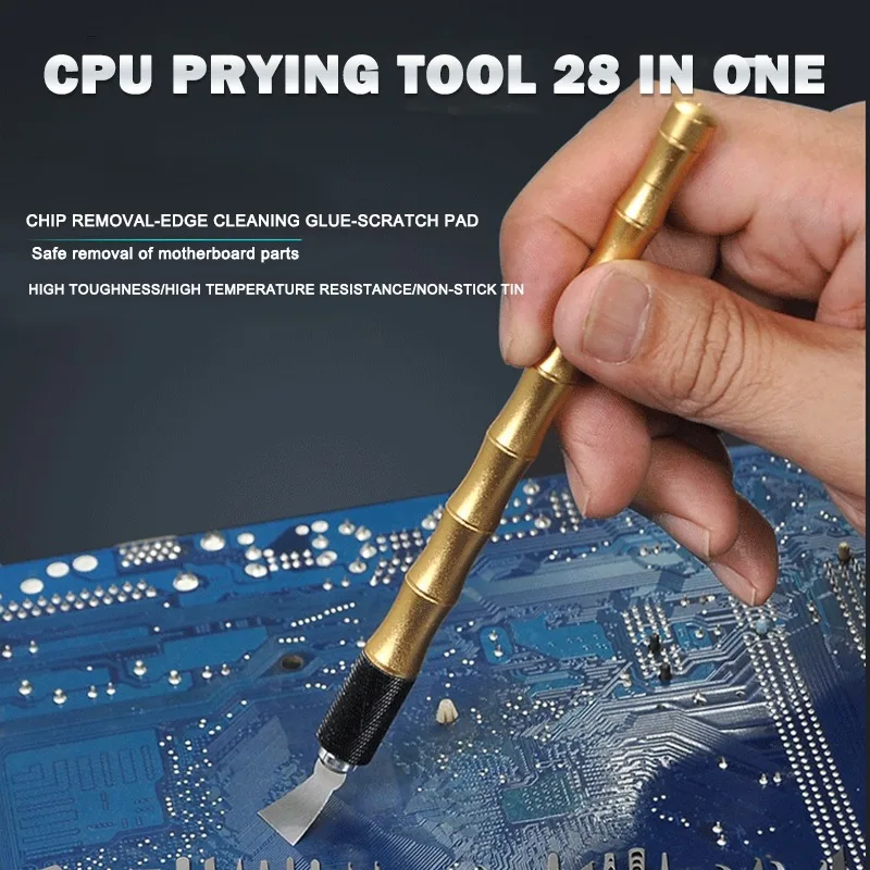 

IC Chip Repair Thin Tools Set CPU Metal Remover Burin To Remove For Mobile Phone Computer CPU NAND Repair Tool