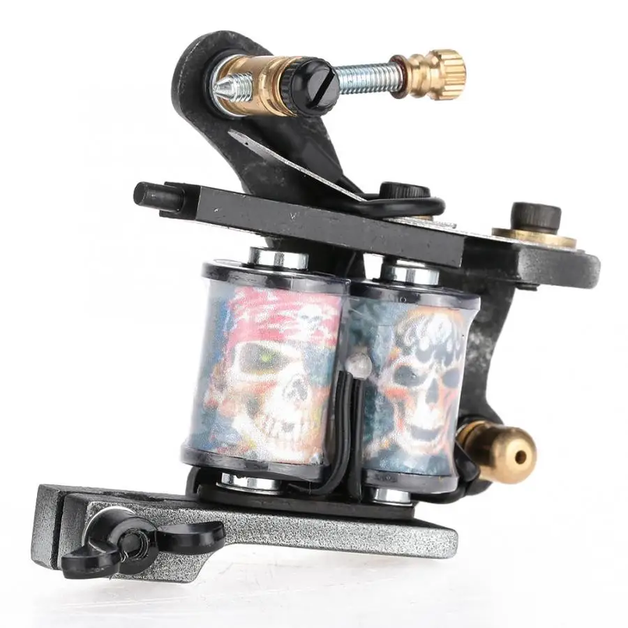 Поворотный Профессиональный аппарат для нанесения татуировок тату машинка