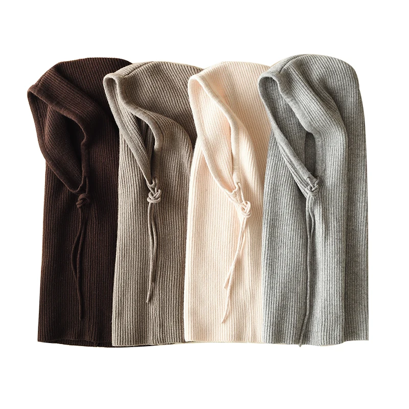 2019 женский многофункциональный шарф шапка кашемировая шерсть вязаные шапки