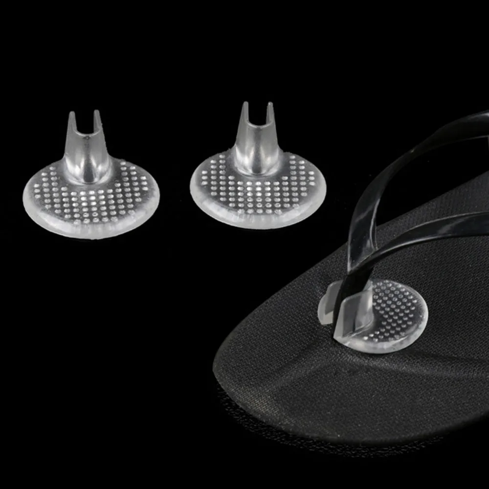 1 пара полезные гелевые вставки для обуви тапочки Вьетнамки Массажная стелька |
