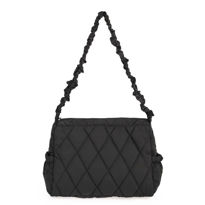 

Winter Warm Women's Shoulder Bag Waterproof Oxford Plaid Designers Crossbody Bags For Women Casual Female Handbags Shopping Tote