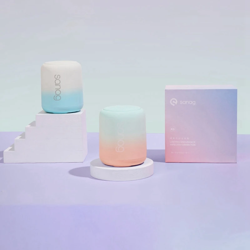 

Sanag X6 S Bluetooth Speaker with Built-in Microphone Ipx5 Waterproof and Dustproof Speaker (Gradient Version)