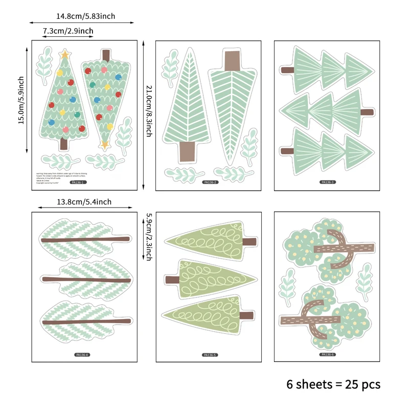 Милые лесные животные DIY наклейки на стену для детской комнаты в пасторальном