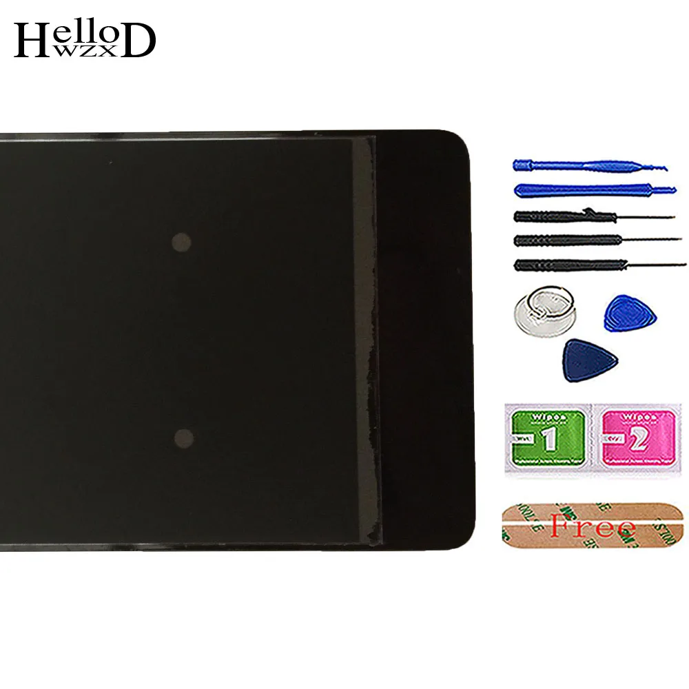 

Phone LCD Display For Wiko Highway Pure 4G LCDs Digitizer Panel Touch Screen And LCD Display Sensor Repair Parts Frame Tools