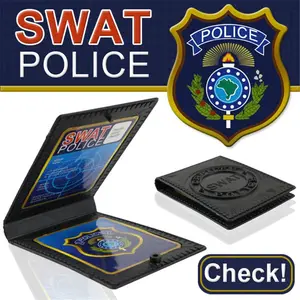 Детские ролевые профессии, игрушки, полицейская идентификация, держатель