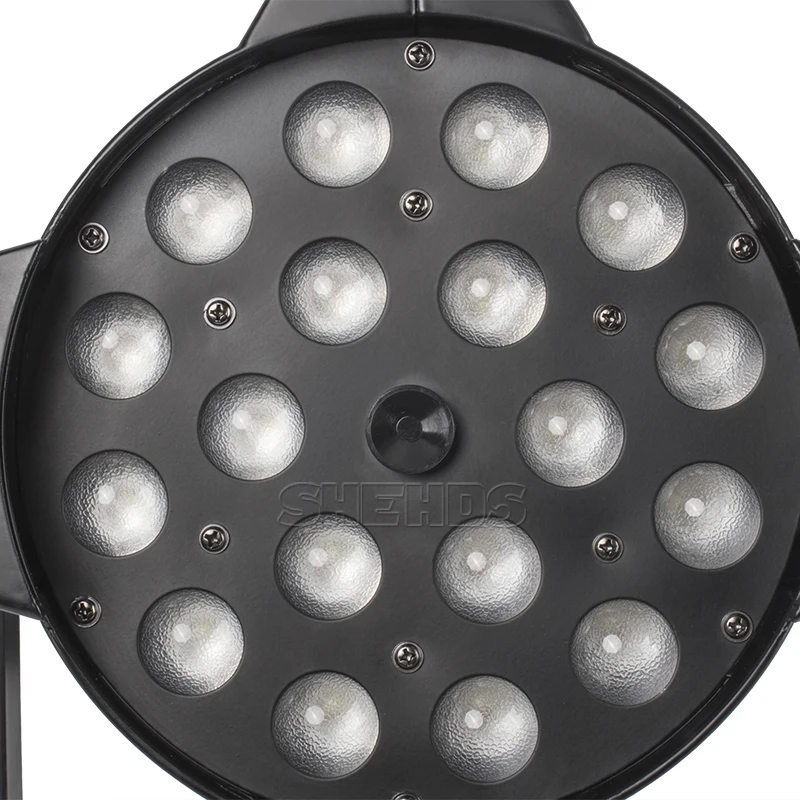 Топ продаж LED Par 18x18 Вт функция масштабирования 10-60 градусов Гладкий диммер RGBWA + UV