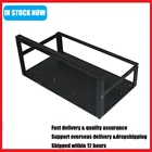 В наличии! Открытая рамка для майнинга, чехол с графическим процессором до 8 GPU, установка для майнинга биткоинов, алюминиевая Штабелируемая рамка для майнинга