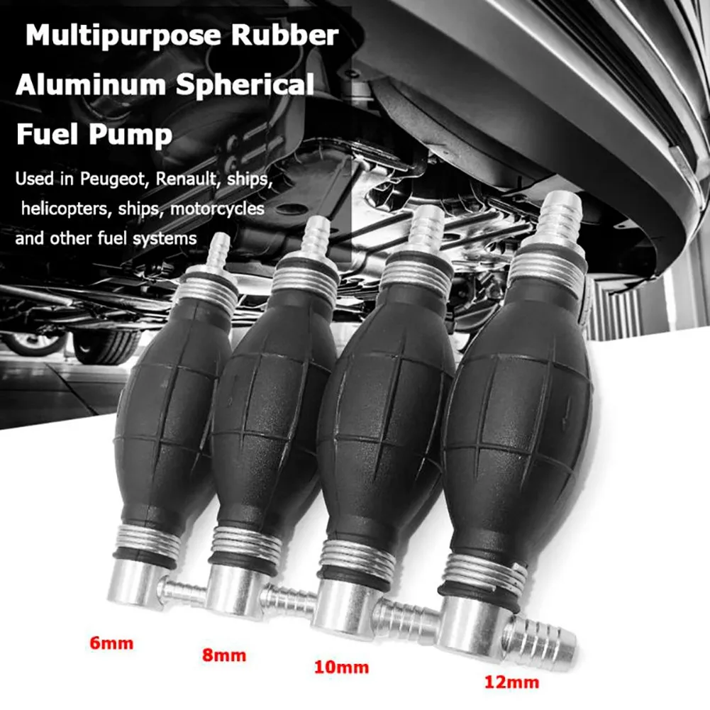 

6 Mm/8mm/10mm/12mm Rubber Pear To Pump Fuel With Corner Fitting Hand Pear Pump For Pumping Liquids Rubber Hand Pump