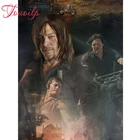 5D Ходячие мертвецы, алмазная живопись, вышивка крестиком, алмазная вышивка сделай сам, полноразмерная Алмазная мозаика, вышивка Стразы