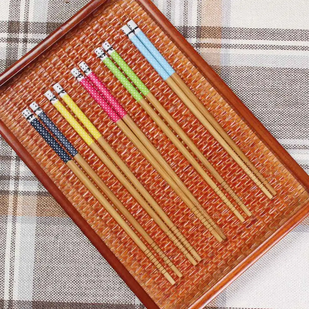 5 пар/партия набор столовых приборов в японском стиле|chopsticks gift|chopstick gift sets5 pairs