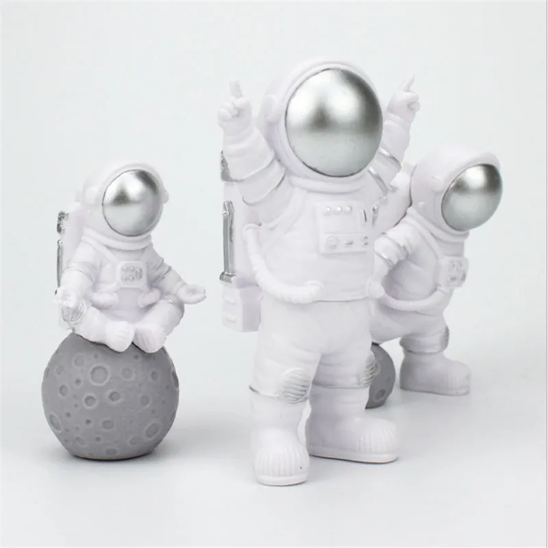 3-Piece Space Astronaut Boy Birthday Party Decorations Set for Kids Cake Decoration, Dessert Table Decor, Baby Shower, and DIY Party Decor image 3
