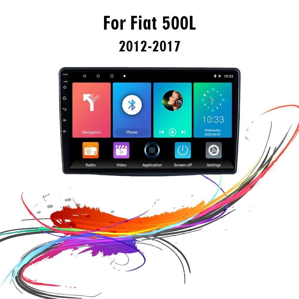 

Eastereggs 10.1 Inch 2 Din For Fiat 500L 2012-2017 Android Car Multimedia Player Navigation GPS Head Unit Car Stereo