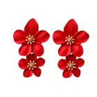 YWZIXLN модные богемные свежие разноцветные цветы серьги-подвески талисманы украшения для женщин аксессуары Оптовая продажа E0186