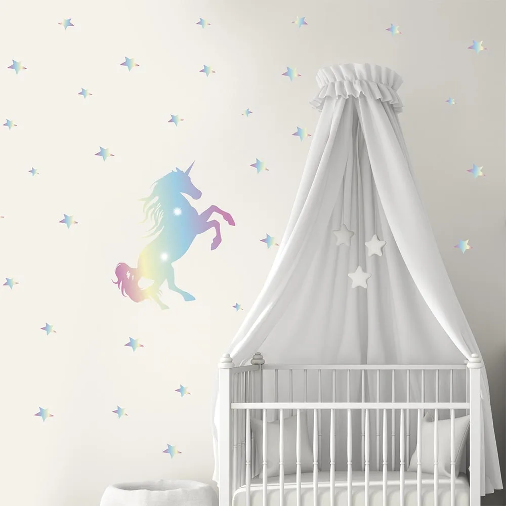 Настенные наклейки принцессы для девочек мечтательные украшения комнаты на