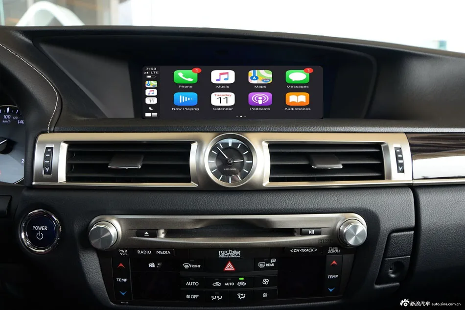 Carplay беспроводной интерфейс для Lexus GS GS300 GS350 GS450 2012 2020 Android Auto Airplay