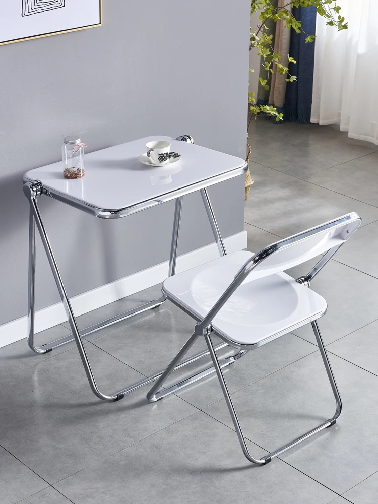 Современный минималистичный телефон Wuli красное Ins Прозрачное Кресло со спинкой